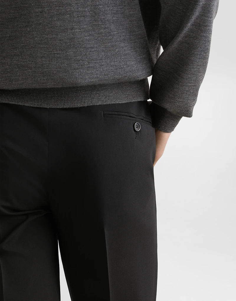 Double-breasted stretch wool Sicilia-fit suit