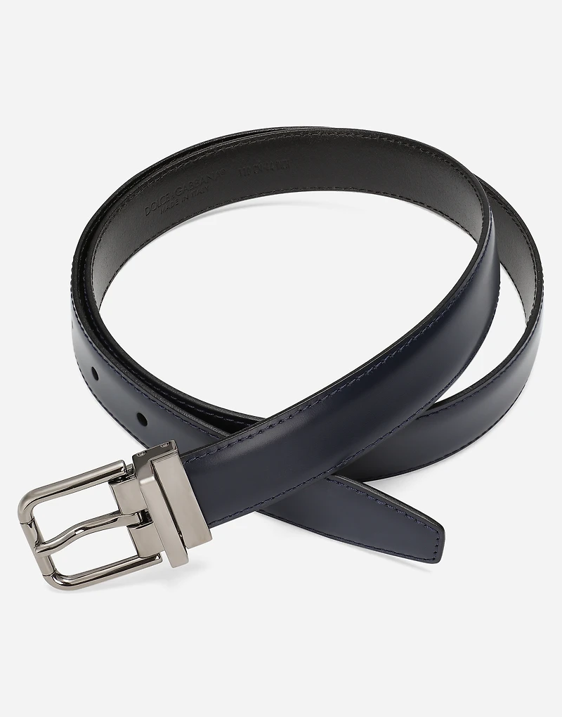Calfskin belt