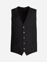 Five button vest wool