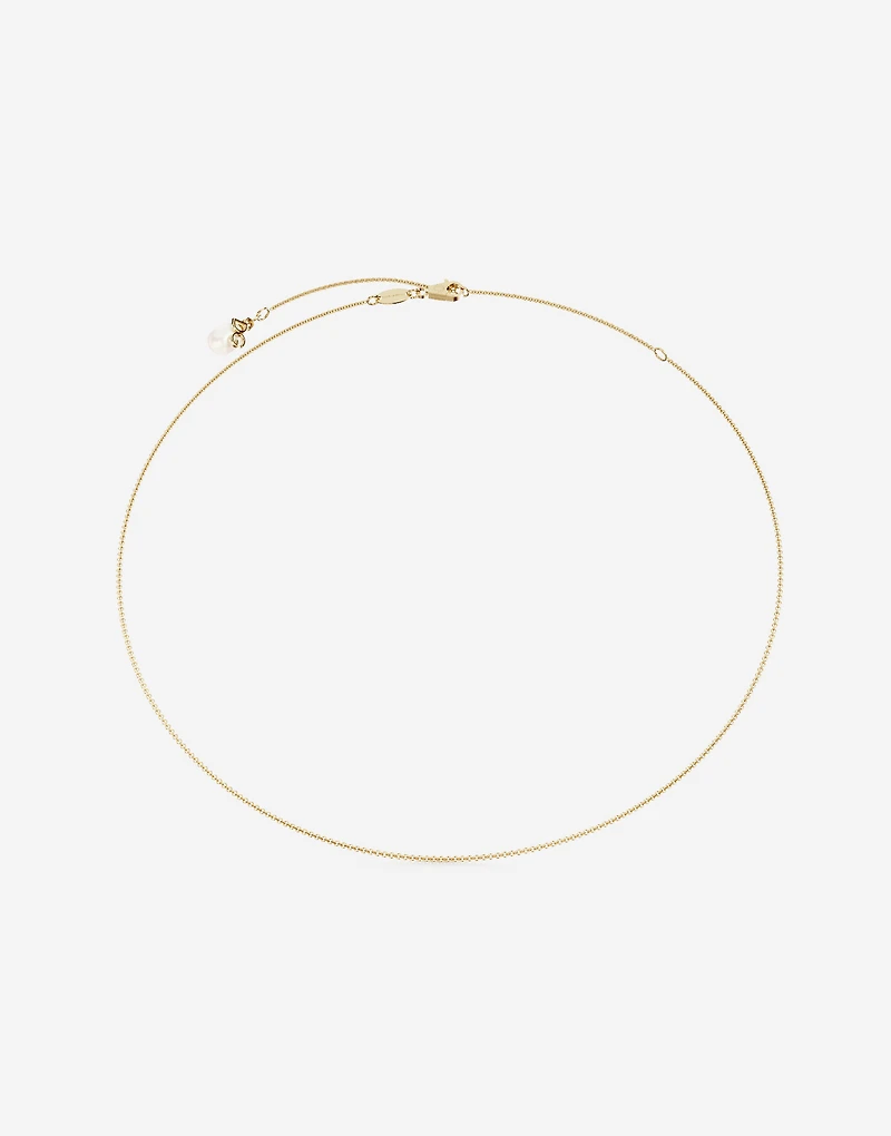 Lettering Chain18-carat yellow gold
