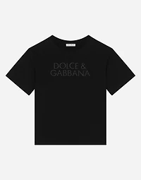 Jersey T-shirt with Dolce&Gabbana logo
