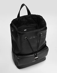 Calfskin nappa leather backpack