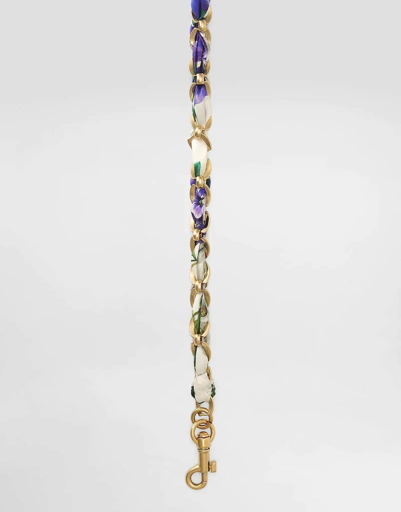 Bejeweled chain strap