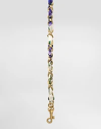 Bejeweled chain strap