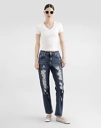 Short-sleeved T-shirt with DG logo