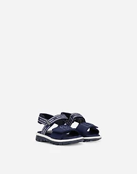 Technical fabric sandals with DG logo