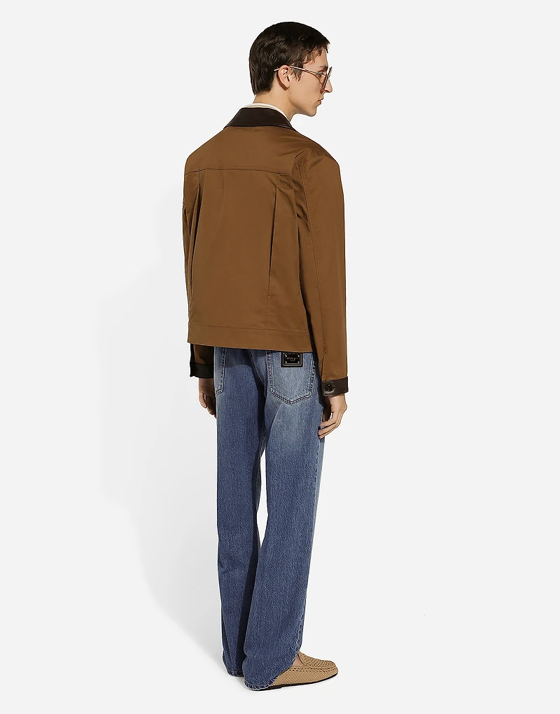 Classic blue denim jeans