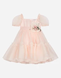 Silk organza dress
