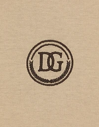 Short-sleeved T-shirt with DG embroidery