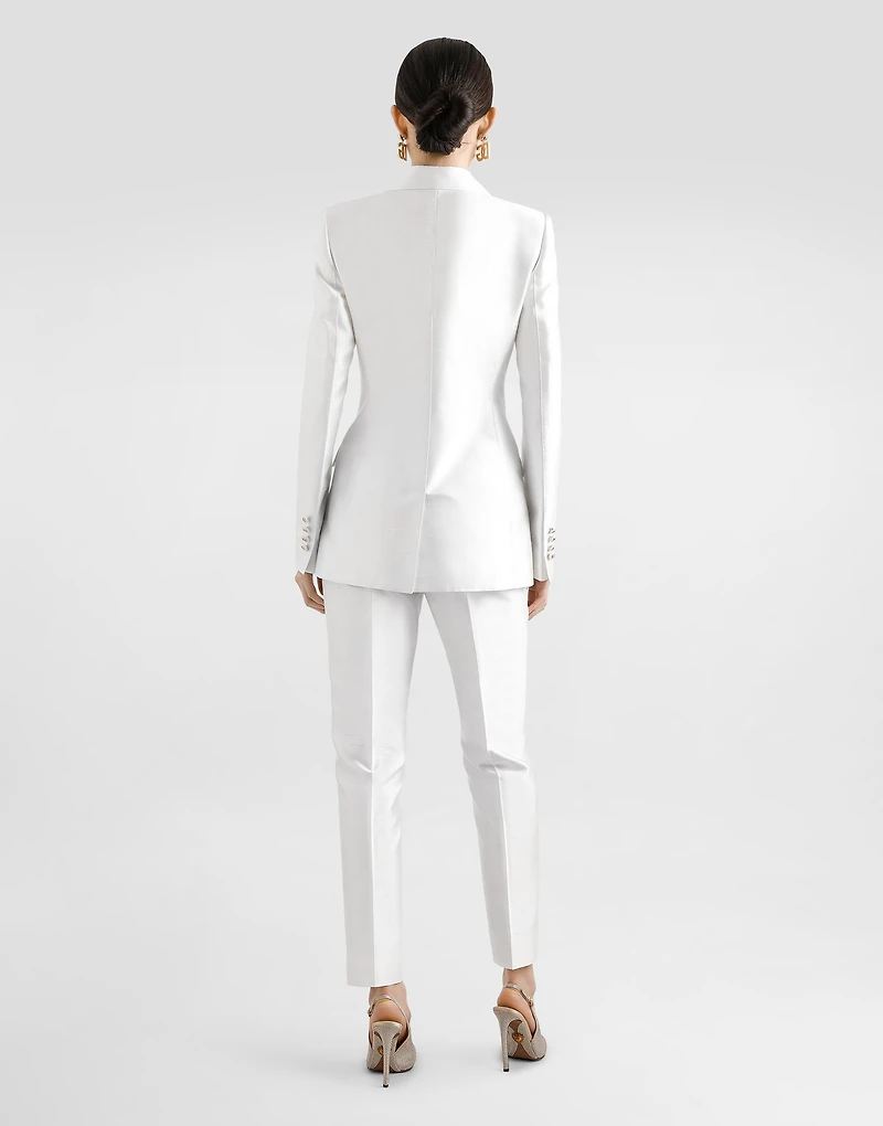 Silk trousers