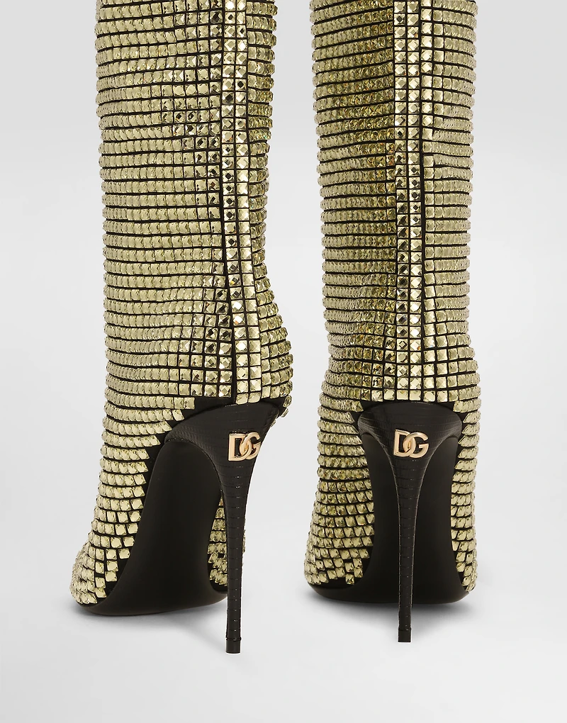 Calfskin boots