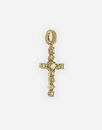 Charm Rainbow 18 carat yellow gold and peridots