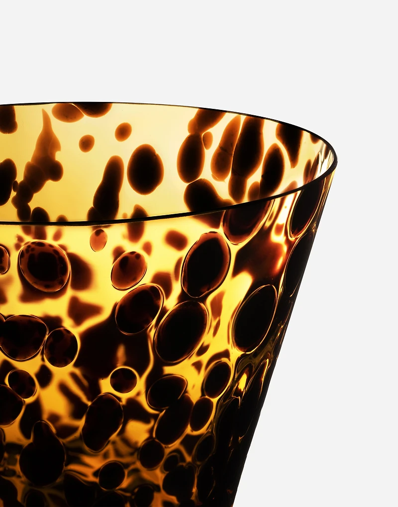 Hand-Blown Murano Martini Glass