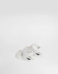Lambskin nappa sandals with DG logo
