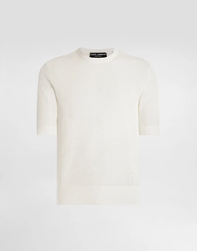 Cotton crewneck pullover