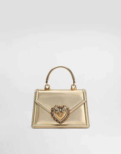 Small Devotion bag in nappa mordore leather