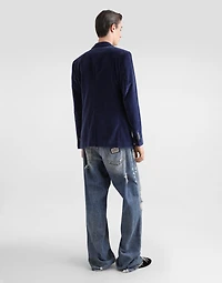 Cotton V-neck T-shirt