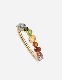 Rainbow Bracelet
 18-carat yellow gold and multicolored gems