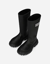 Calfskin boots