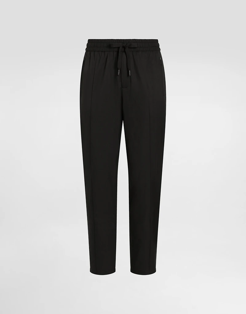 Light nylon jogging pants