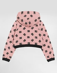 Hoodie with DG logo print
