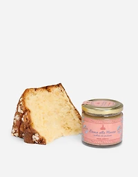 Panettone with Sicilian Hazelnuts with a velvety Sicilian Manna cream