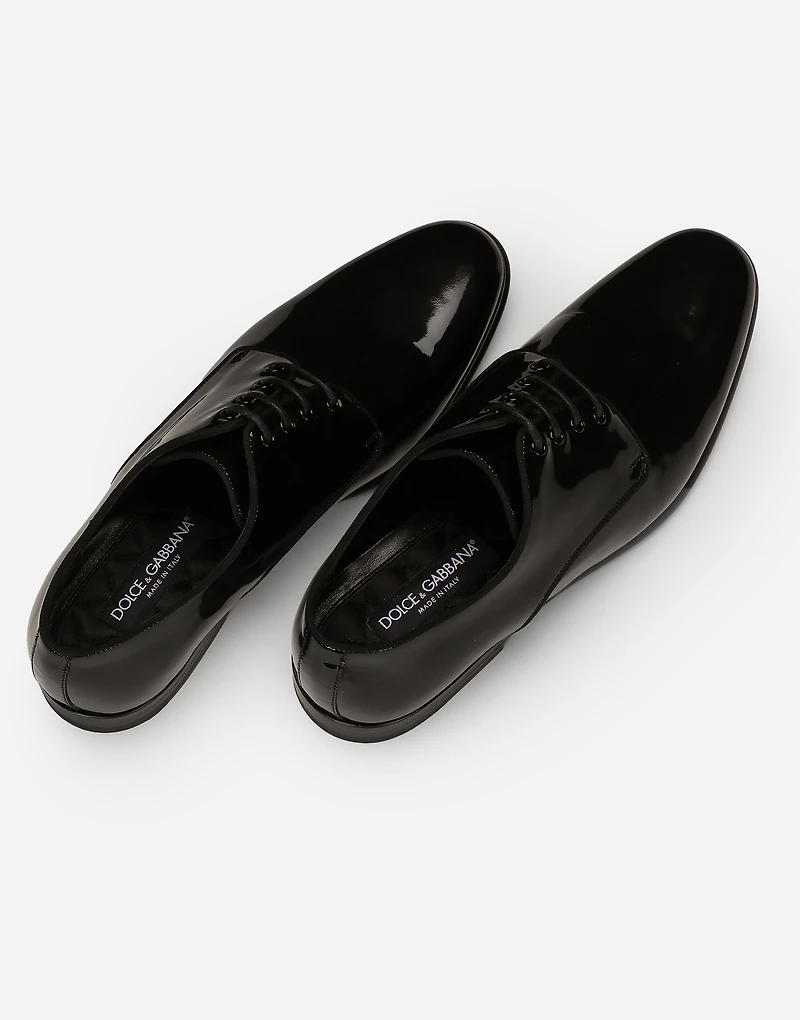 Patent leather Derby shoes