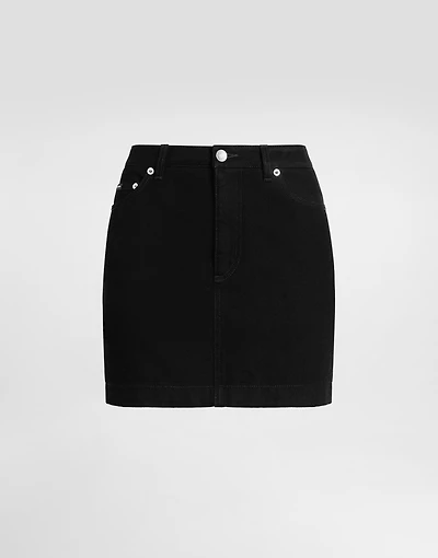Denim miniskirt
