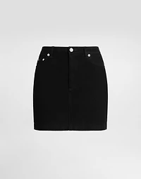 Denim miniskirt
