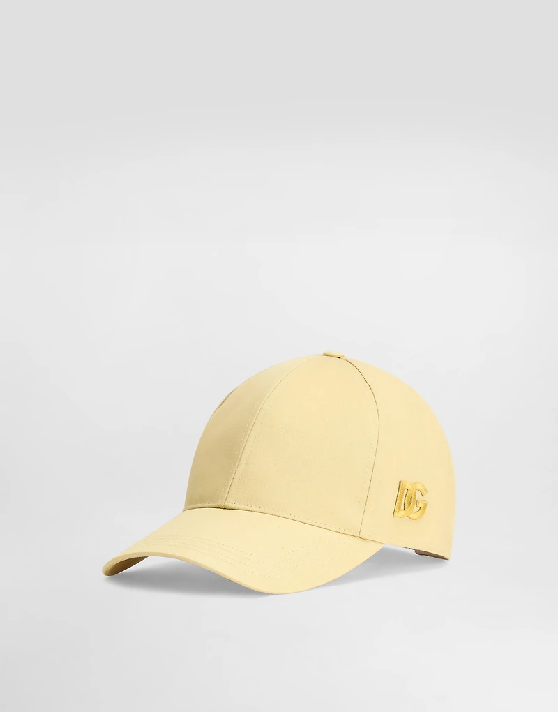 Cotton gabardine baseball cap