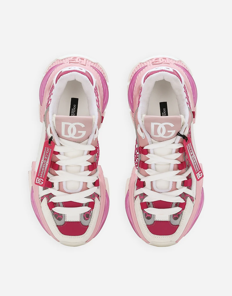 Mixed-material Airmaster sneakers
