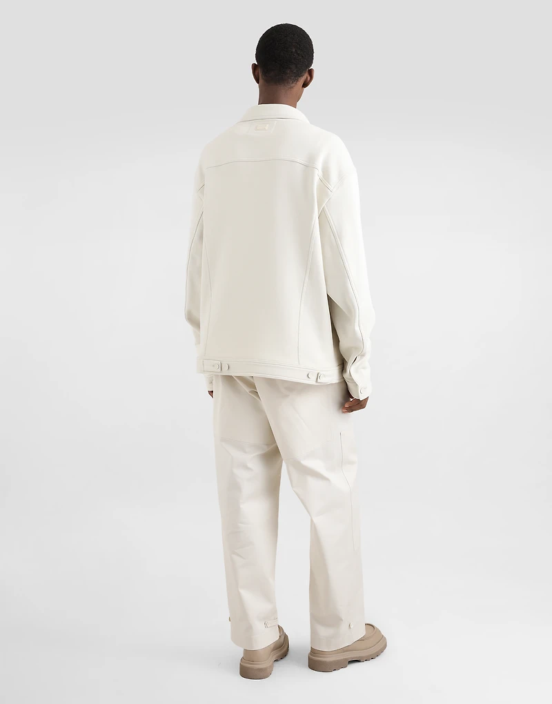 Cotton fleece jacket