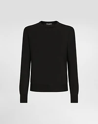 Cashmere round-neck sweater