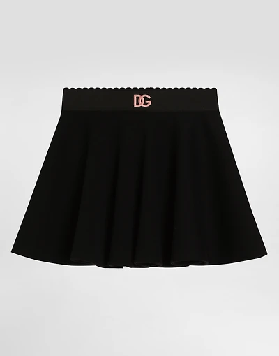 Skirt with DG embroidery