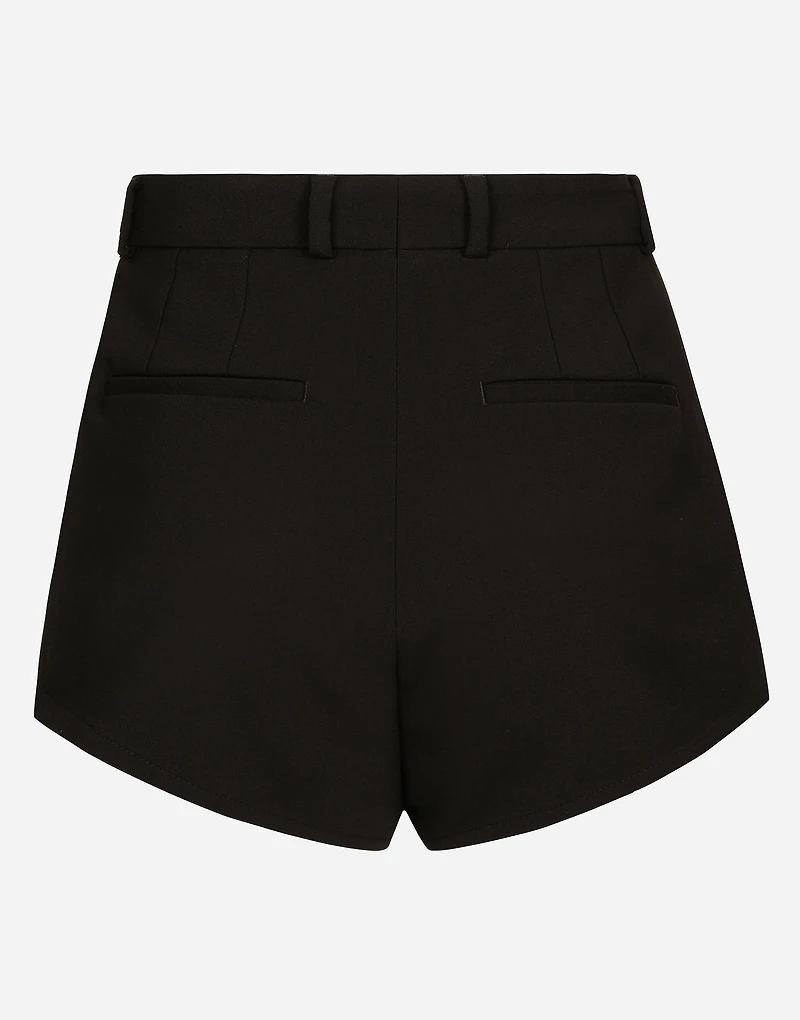 High-waisted wool panties
