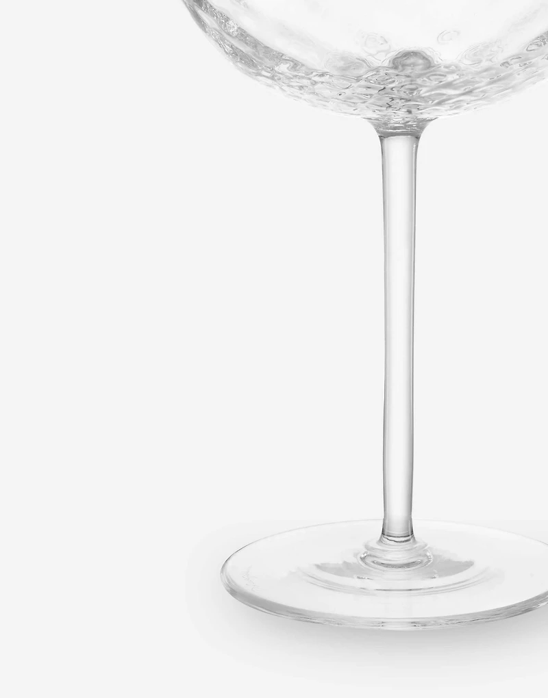 Hand-Blown Murano Champagne Glass