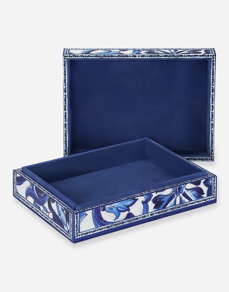 Large Decorated Plexiglass Box
