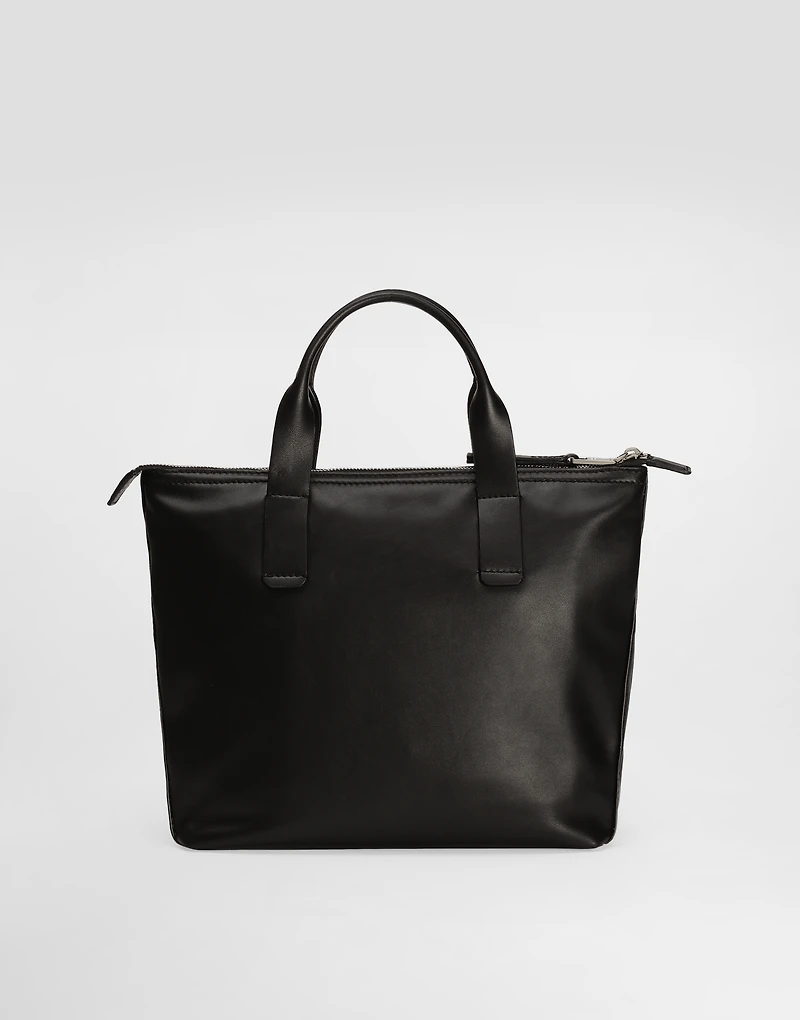Small calfskin shopper