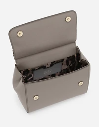 Medium Sicily handbag in Dauphine leather