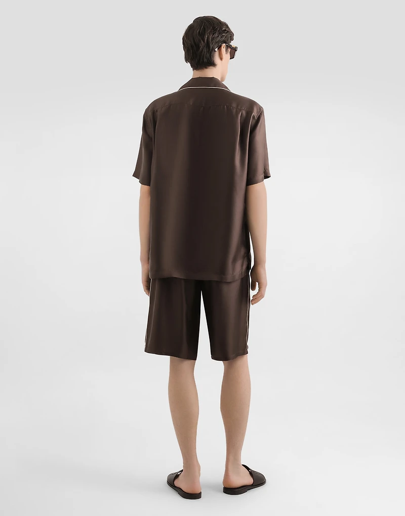 Hawaii silk twill shirt