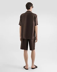 Hawaii silk twill shirt