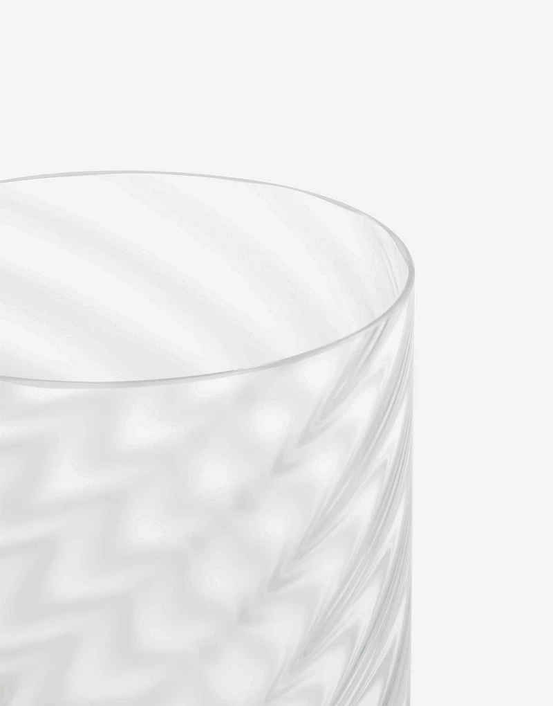 Set 2 Hand-Blown Murano Water Glasses