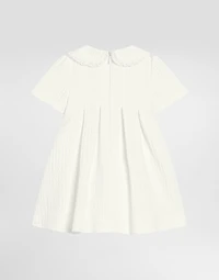 Short-sleeved cotton dress
