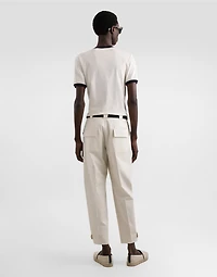 Gabardine trousers
