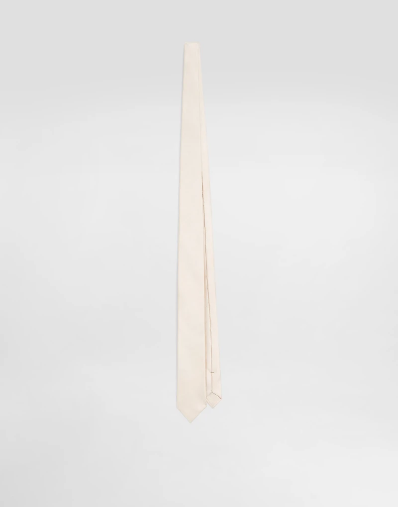 Silk twill tie