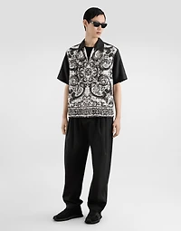Poplin trousers