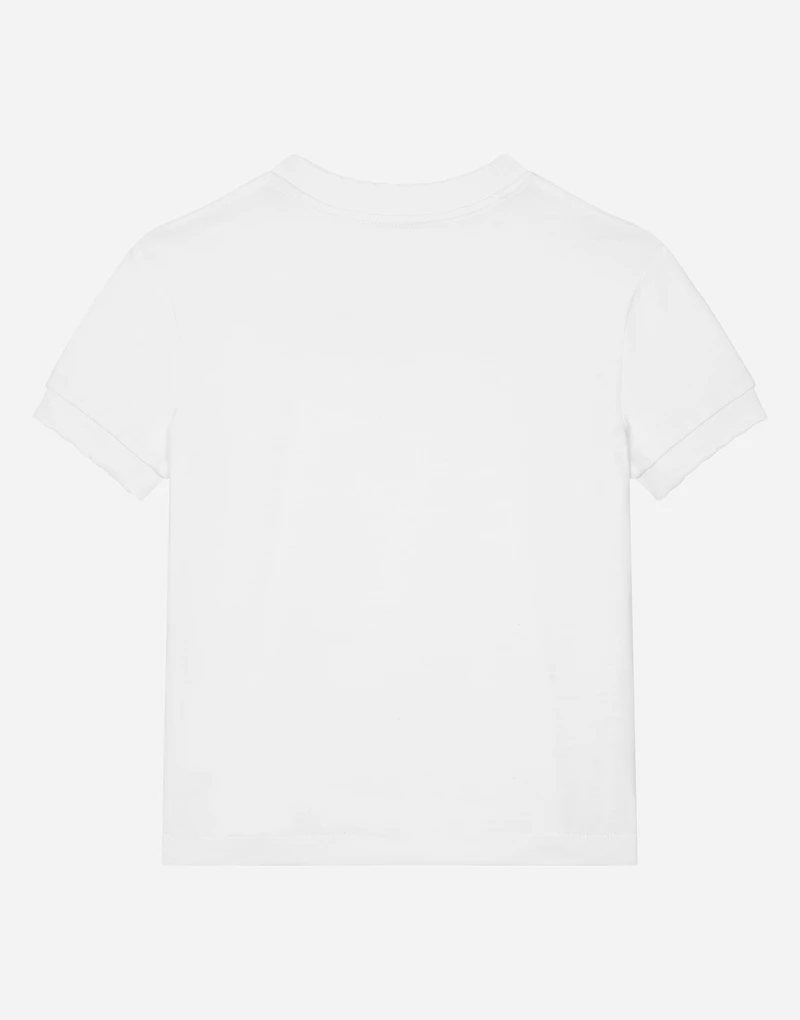 Jersey T-shirt with Dolce&Gabbana logo
