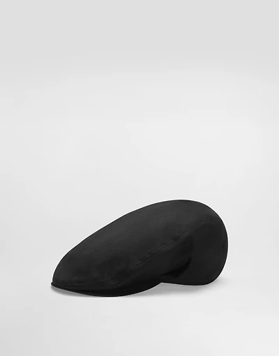 Cotton drill flat cap