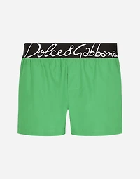 Short swim trunks with Dolce&Gabbana logo