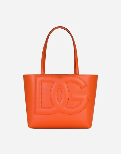 Small calfskin DG Logo shopper